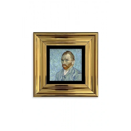 Van Gogh Çerçeveli Taş Tablo 20 cm