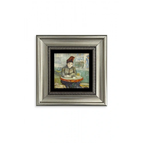 Van Gogh Çerçeveli Taş Tablo 20 cm