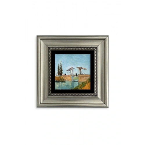 Van Gogh Çerçeveli Taş Tablo 20 cm