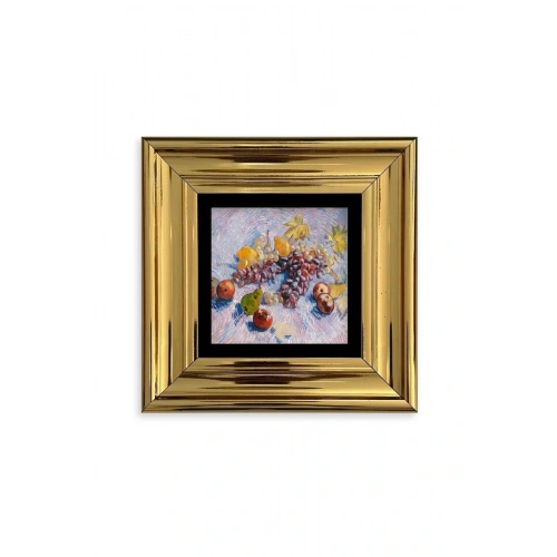 Van Gogh Çerçeveli Taş Tablo 20 cm