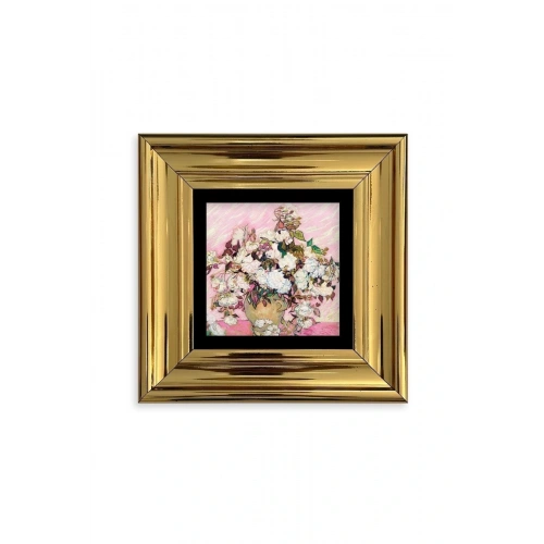 Van Gogh Çerçeveli Taş Tablo 20 cm