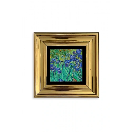 Van Gogh Çerçeveli Taş Tablo 20 cm