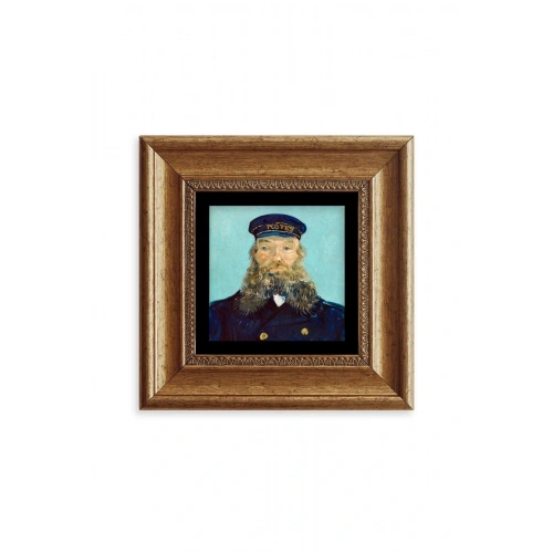 Van Gogh Çerçeveli Taş Tablo 20 cm