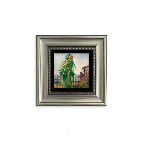 Van Gogh Çerçeveli Taş Tablo 20 cm