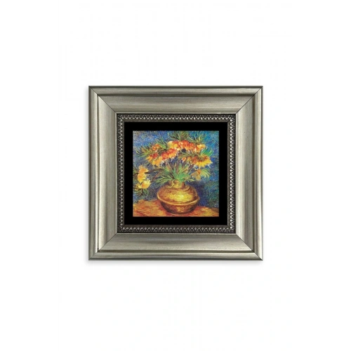 Van Gogh Çerçeveli Taş Tablo 20 cm