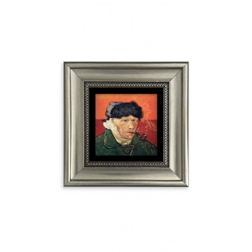 Van Gogh Çerçeveli Taş Tablo 20 cm