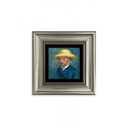 Van Gogh Çerçeveli Taş Tablo 20 cm