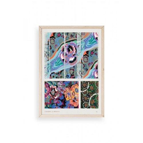 Varyasyonlar Ahşap Çerçeveli Tablo 30 x 42