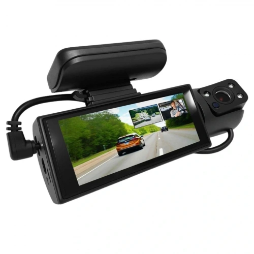 WiFi Destekli Araç İçi &amp; Dışı Çift Kameralı Dikiz Aynası Kamera (5365)