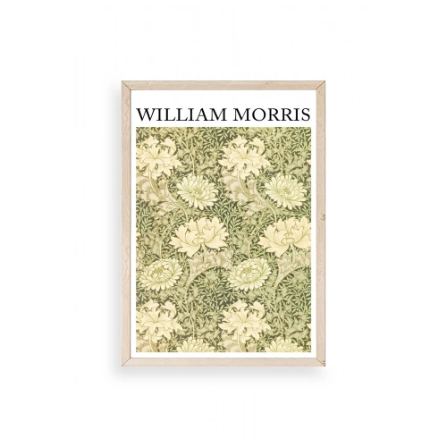 William Morris Ahşap Çerçeveli Tablo 30 x 42