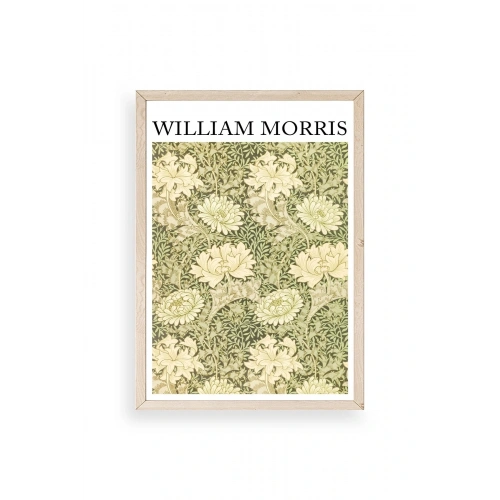 William Morris Ahşap Çerçeveli Tablo 30 x 42