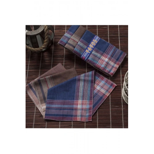 Yavuz Kutulu 39x39 cm. Bir Düzine 12 Adet Mendil YM 06