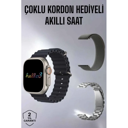 Yeni Nesil Akıllı Saat Bluetooth Uyumlu 400 Mah Batarya