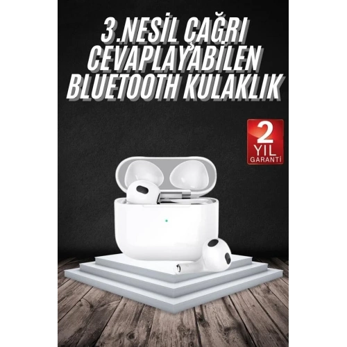 Yeni Nesil Bluetooth Kulaklık 3. Nesil İos Android Uyumlu