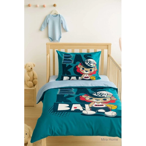 Newborn Baby Boy Bedding Set 100% Cotton Nyc