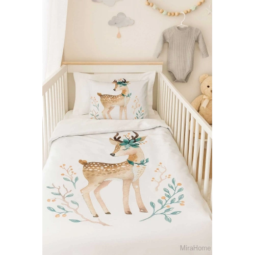 Newborn Baby Girl Bedding Set 100% Cotton Ahu
