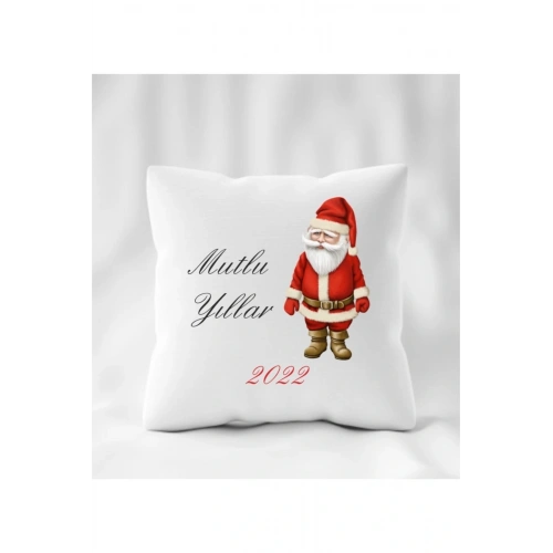 Yılbaşı Baskılı Yastık 40 x 40