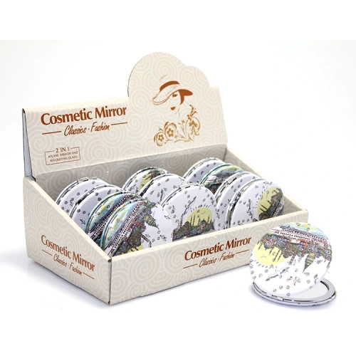 مرآة يد تقليدية بحصى نموذج 2