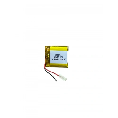 Yüksek Kapasiteli Li-polymer Pil 3.7v 400mah Devreli