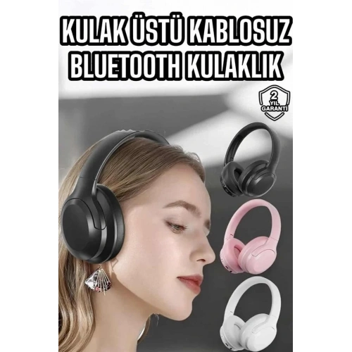 Yüksek Ses Kaliteli Kablosuz Bluetooth Kulaklık Type-c Uyumlu