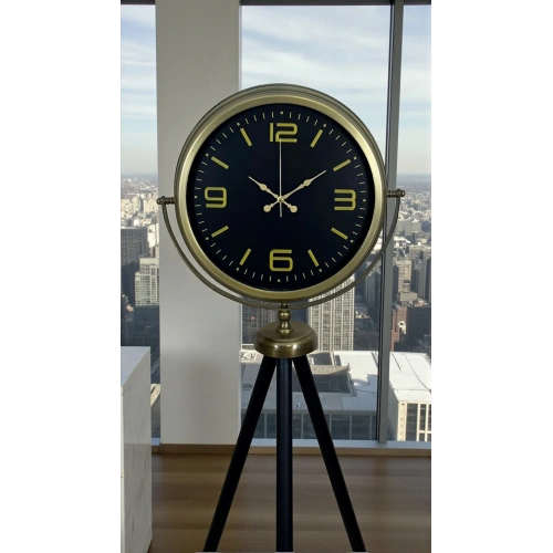 Zamanın Asaleti Eskitme Tripod Ayaklı Saat