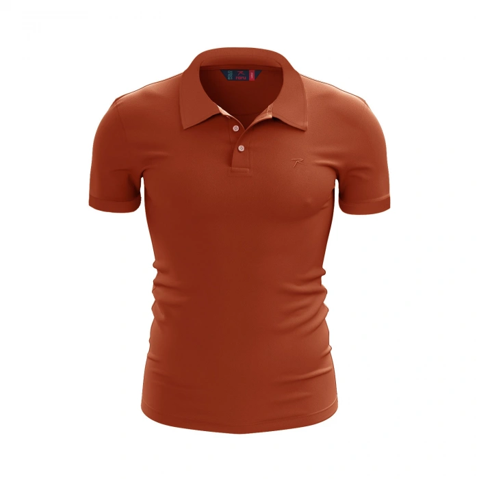 %100 Pamuk Polo T-Shirt IMPERO TABA