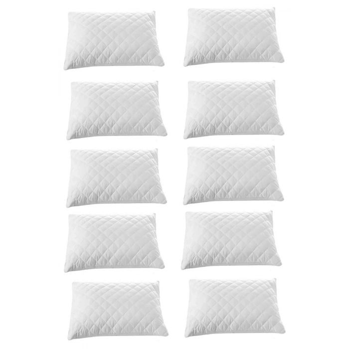 10 штук стеганый чехол для подушки 100% хлопок 50x70