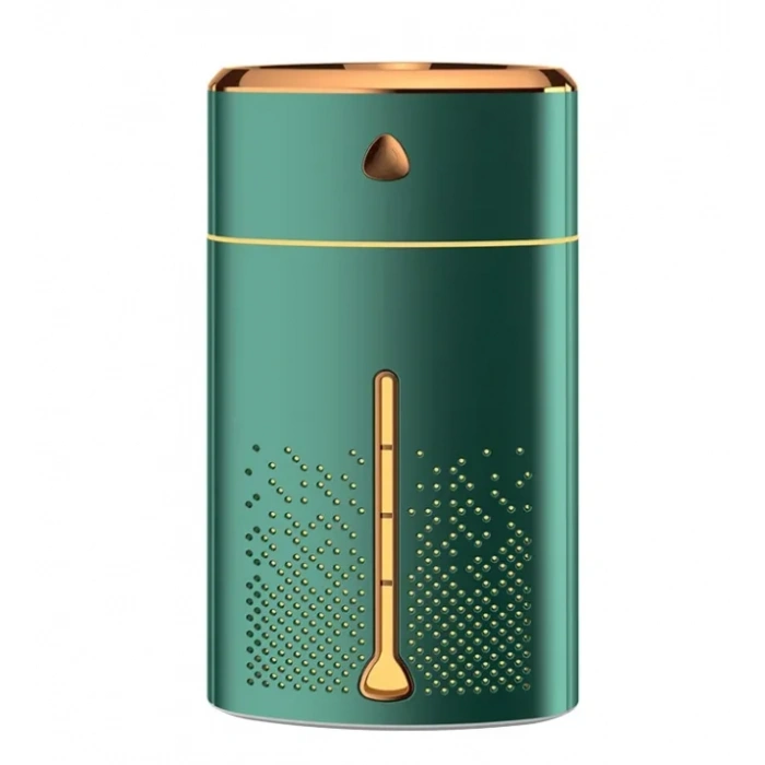 1000 ML Ultrasonik Hava Nemlendirici Işıklı Buhar Makinesi Ve Aroma Difüzörü (5365)