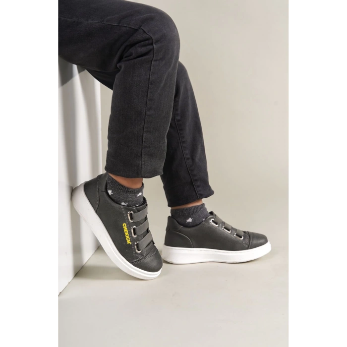 1007 Montana Kids Shoes ANTHRACITE