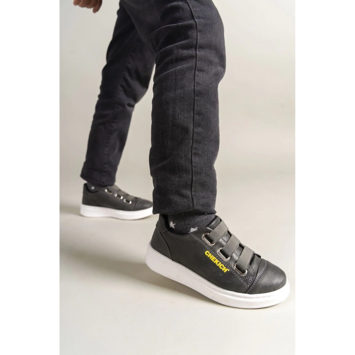 1007 Montana Kids Shoes ANTHRACITE