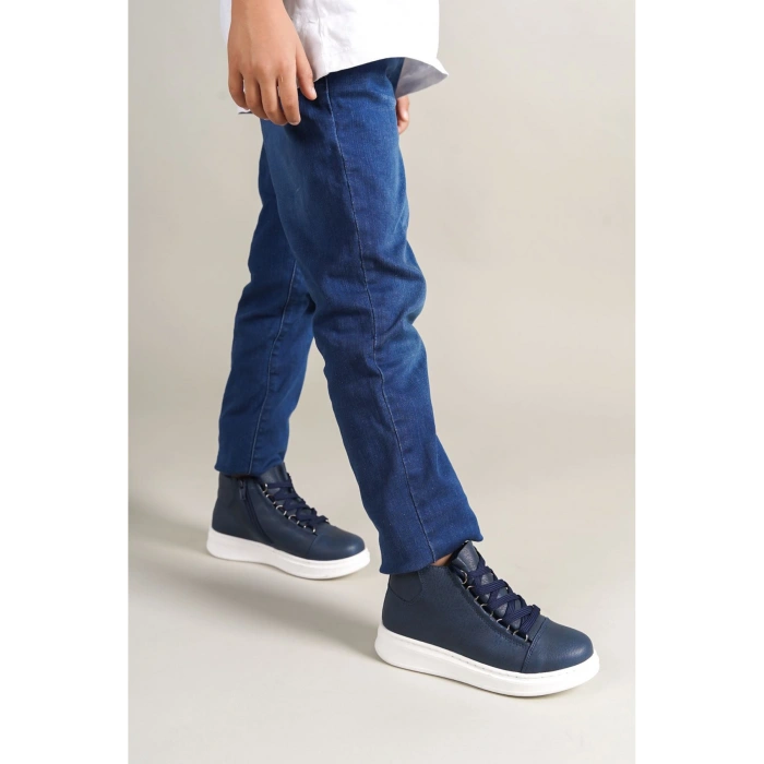 1012 - Roma Çocuk Ayakkabı LACIVERT