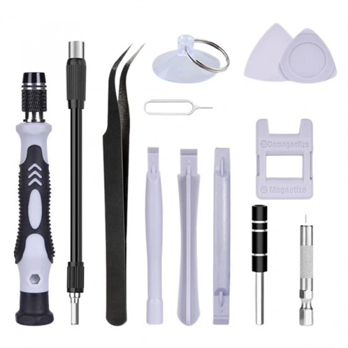 115 in 1 Hassas Tornavida Onarım Alet Manyetik Sürücü Kitli Elektronik Hassas Tornavida Seti (5365)