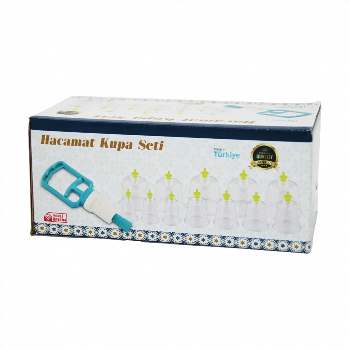 12 PARÇA  HACAMAT KUPA MASAJ SETİ (5365)