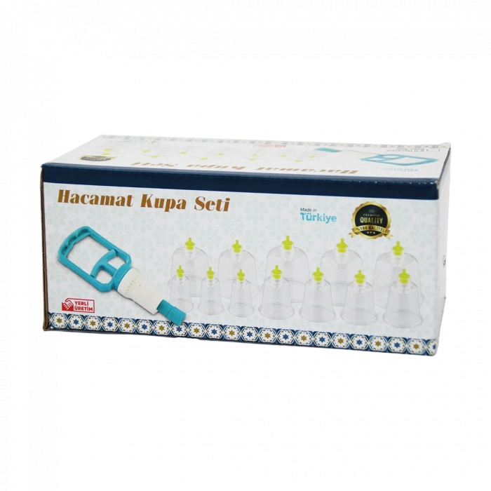 12 PARÇA  HACAMAT KUPA MASAJ SETİ (5365)