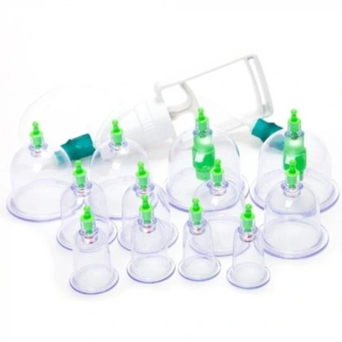 12 Piece Vacuum Hijama Cup Suction Set