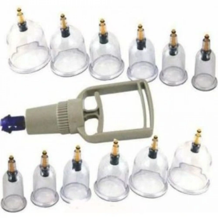 12 Piece Vacuum Hijama Cup Suction Set