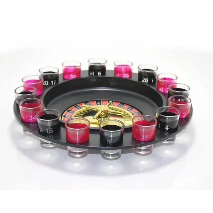 16li Shot Bardaklı Rulet Oyunu