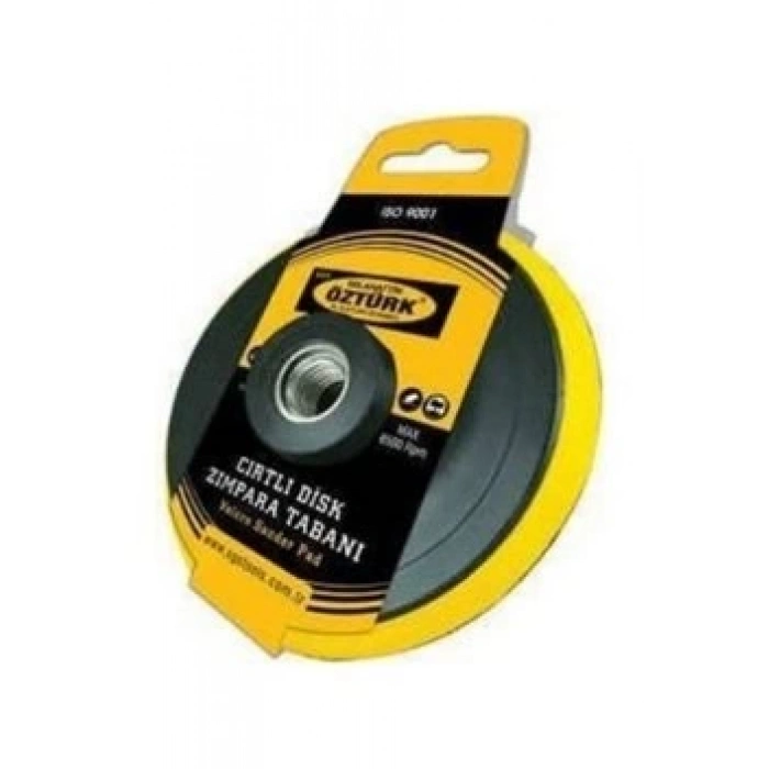 180MM CIRTLI DİSK ZIMPARA TABANI (5365)