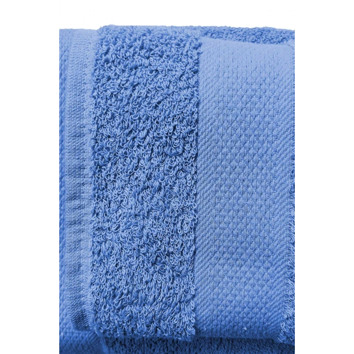 Комплект из 2-х полотенец для ванной комнаты, 100% хлопок, Dry Mavi