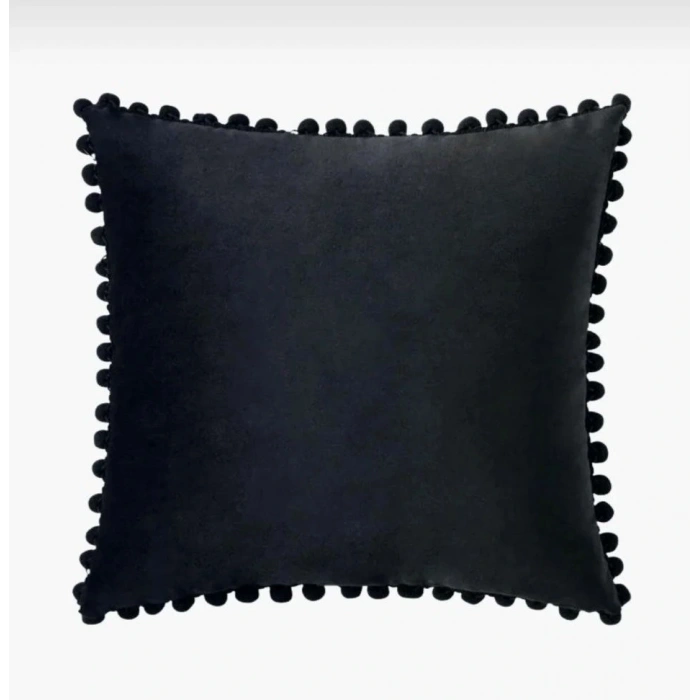 2li ponponlu kırlent kılıf seti 40 x 40