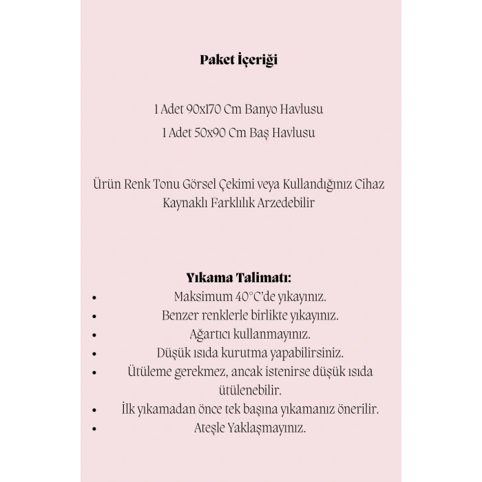 2 Parça Battal Lüks Premium Banyo Spa Havlu Takımı 90x160 Cm İndigo
