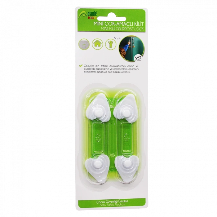 2 PARÇA  MİNİ ÇOK AMAÇLI KİLİT Ç.EMNİYET (5365)