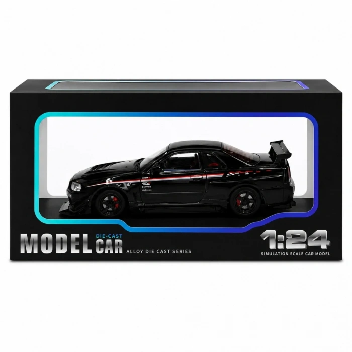 24 R34 Gtr 1 Adet Araç Maketi