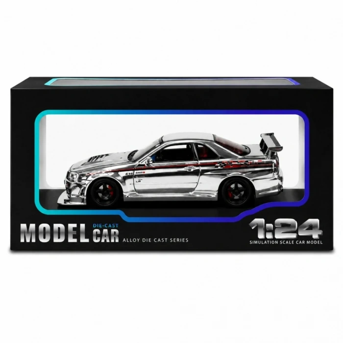 24 R34 Gtr 1 Adet Araç Maketi