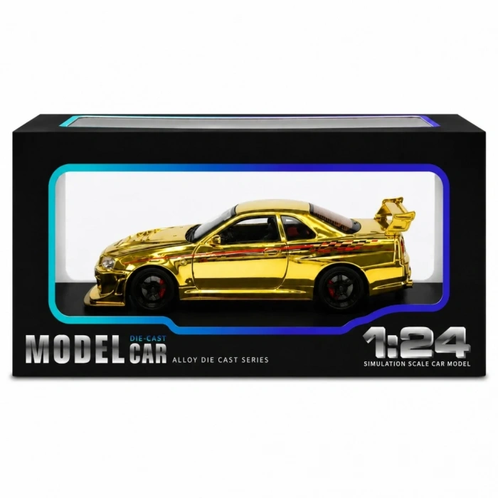 24 R34 Gtr 1 Adet Araç Maketi