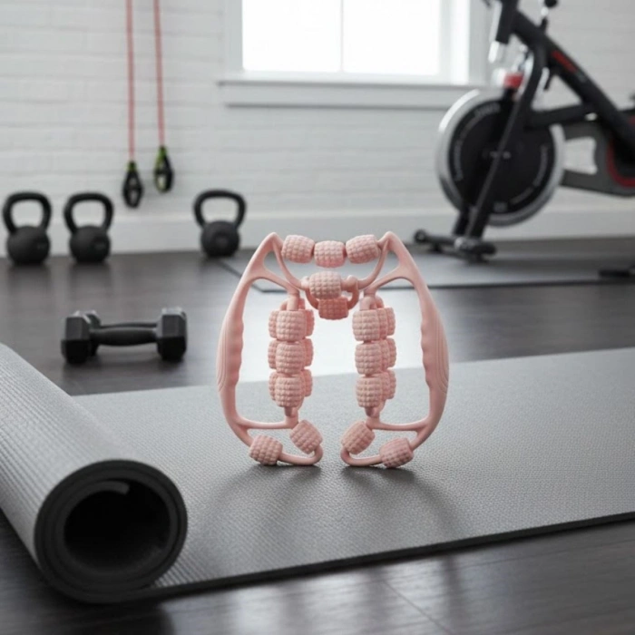 27 Tekerlekli Lenfatik Masaj Roller – Selülit Giderici, Cilt Sıkılaştırıcı, Bacak Kol Sırt Masaj Aleti (5365)