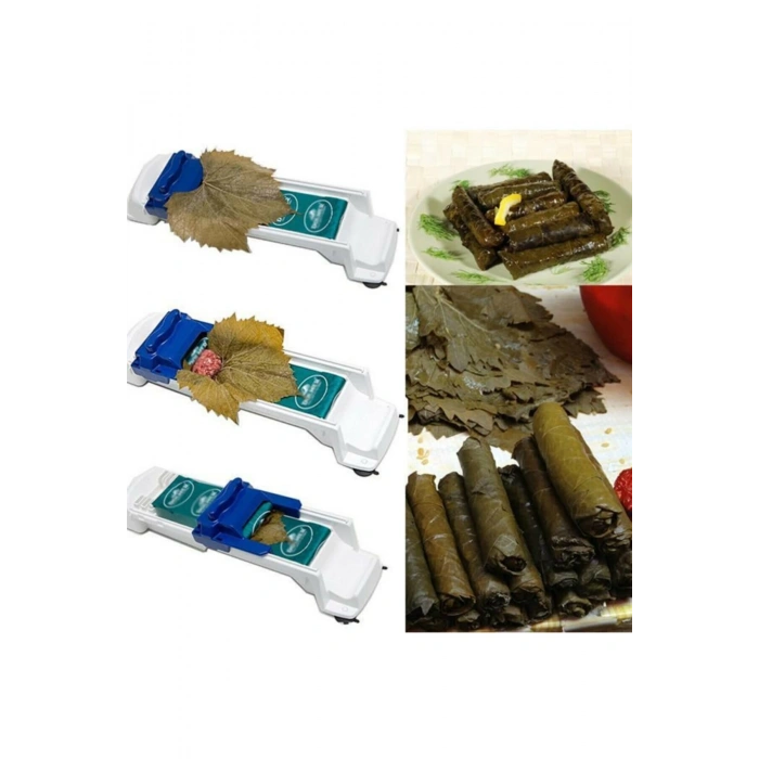 3 Kademeli Kalınlık Ayarlı Pratik Yaprak Sarma Makinesi (5365)