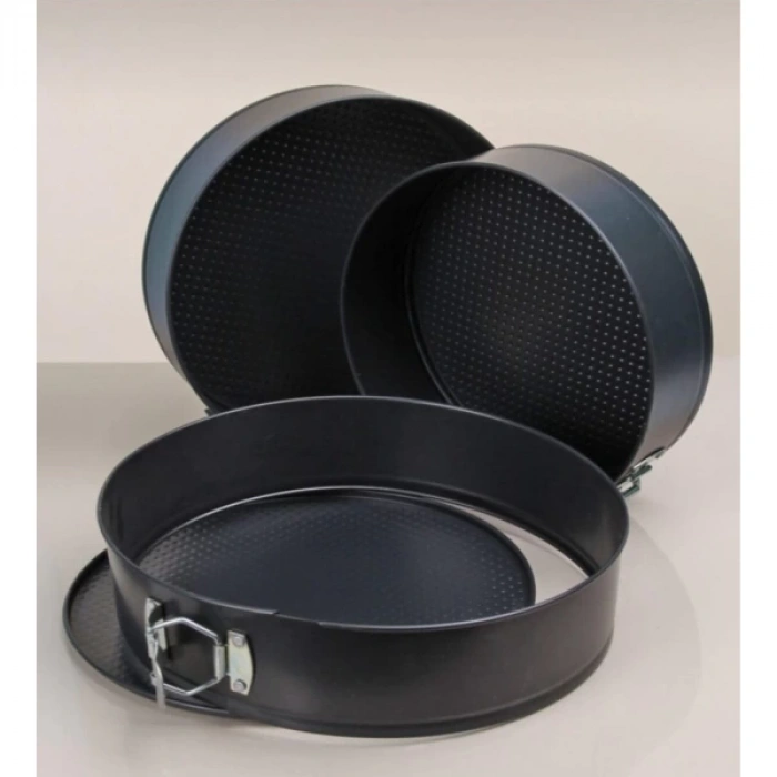 3-Piece Springform Cake Pan Set