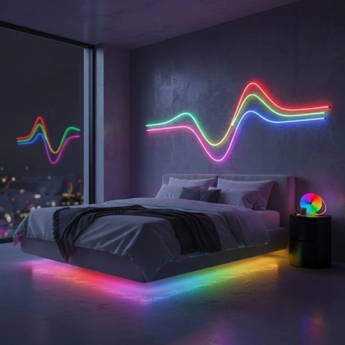 3 Meter Neon LED Light – Flexible Decorative Ambient and Room Lighting (5365)