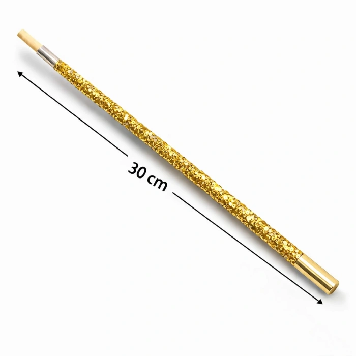 30 cm Altın Gold Payetli Sigara Tutacağı – 1920’ler Gatsby Parti Aksesuarı (5365)